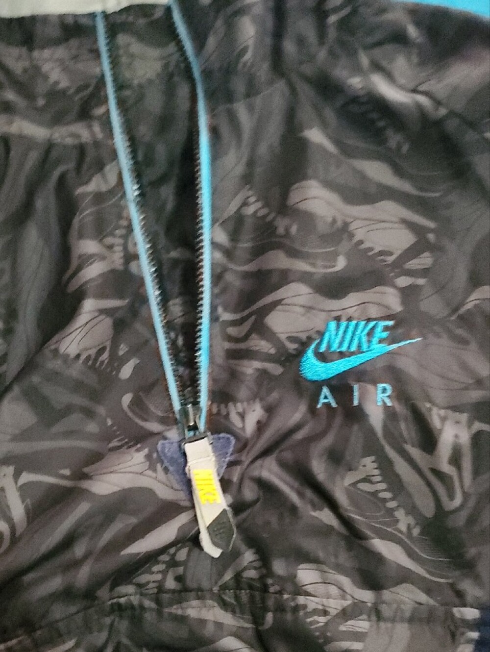 Nike Black & Teal Kids Windbreaker And Leggings - Picture 4 of 5